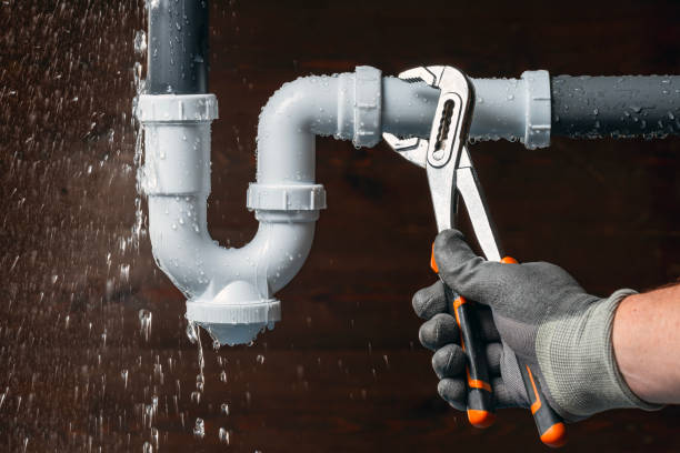 Professional Drain Cleaning technician working in Martell, CA
